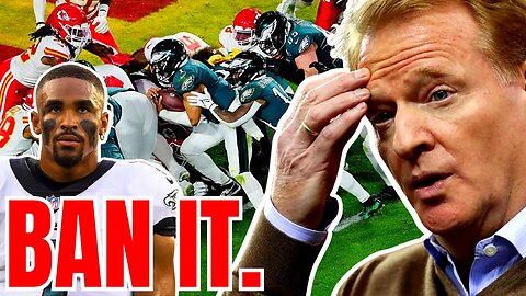 BAN THE TUSH PUSH?! MORON Roger Goodell Wants Eagles' BROTHERLY SHOVE OUT OF THE NFL!