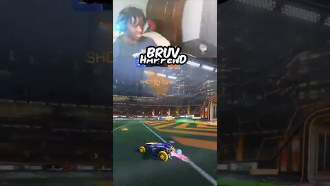 MY TEAMMATE IS ALWAYS WAFFLIN #rocketleague #gaming #funny