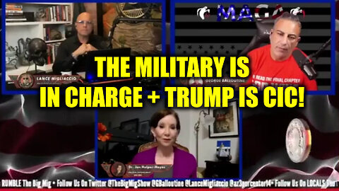 The MILITARY Is In Charge + Trump is Commander-in-Chief - Dr. Jan Halper Big Intel