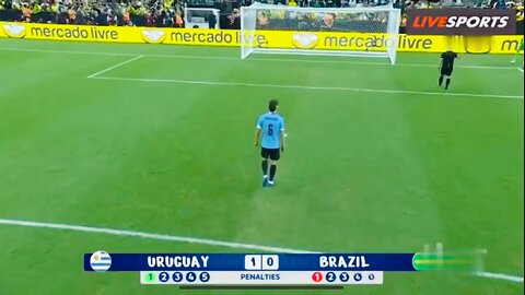 Brazil vs Uruguay Copa America Penalty Shootout