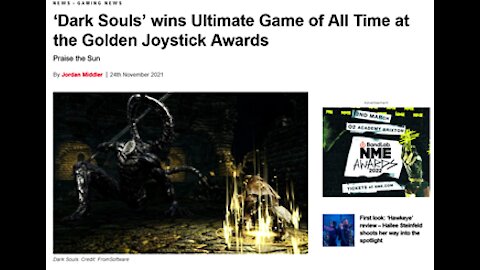 Can Someone Pls Explain to Me How DARK SOULS Won ULTIMATE GAME OF ALL TIME? (Golden Joystick Awards)