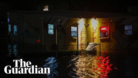 Hurricane Helene swamps Florida neighbourhoods after making landfall