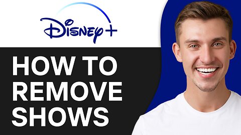 HOW TO REMOVE SHOWS FROM CONTINUE WATCHING ON DISNEY PLUS