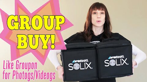 GROUP Buy!! | Crazy DEAL on Westcott Bicolor Solix Lights + More