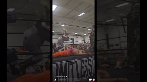 Big Cat Turns Heel at ¡Let’s Wrestle! #clips #wrestling #shorts