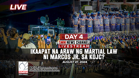 LIVE: Ikaapat na araw ng martial law ni Marcos Jr. sa KOJC? | August 27, 2024