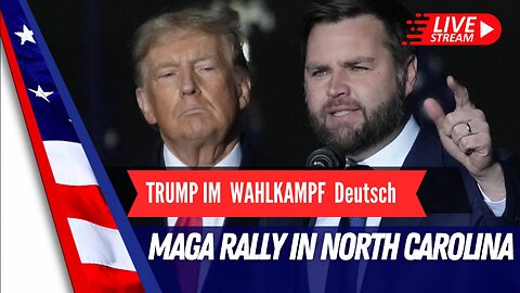 LIVE: Trump MAGA Rally in North Carolina