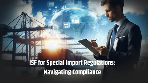 Navigating Import Regulations: ISF for Specific Products