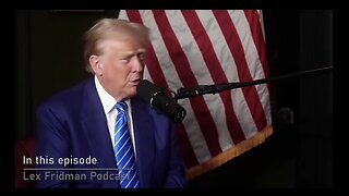 Captioned - Lex Fridman interviews Trump