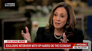 Kamala Appears To Have Just Learned The Word "Holistically"