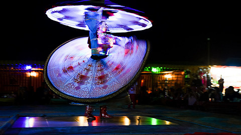 AMAZING Tanoura Dance In Desert Safari | Dubai