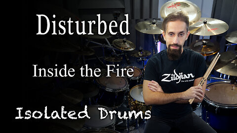 Disturbed - Inside the Fire | Isolated Drums | Panos Geo