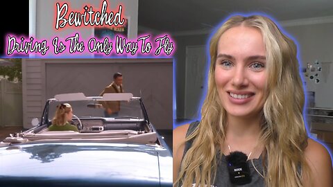 Bewitched S01E28-Driving Is The Only Way To Fly!! My First Time Watching!!