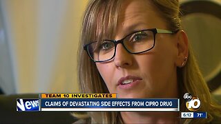 San Diegans describe popular antibiotic causing devastating side effects