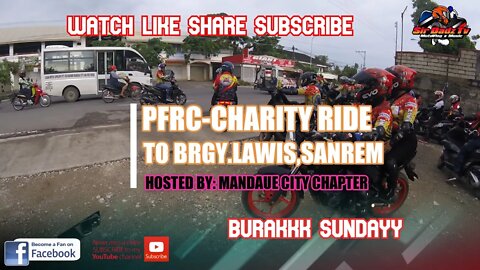 PFRC's CHARITY RIDE TO BRGY.LAWIS,SANREM-CEBU/SIR DADZ Tv