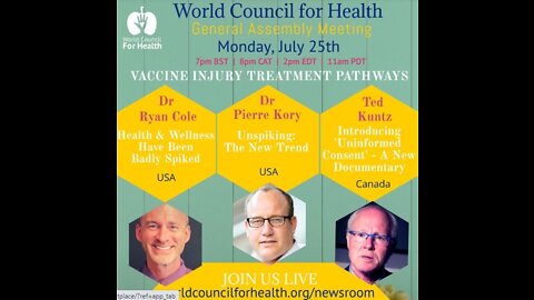 World Council for Health - Ivermectin Day (Tess Lawrie, Pierre Kory, Ryan Cole, many more)