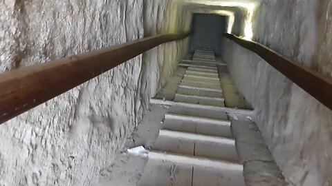 What was in here? Inside Pyramid of Henutsen. Walking Tour at Giza Pyramids 2