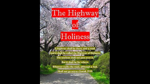 The Highway of Holiness