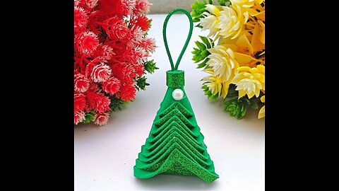 How to make Christmas tree step by step 🌲 DIY handmade Christmas decorations for 2024