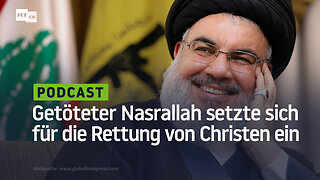 Russischer Kriegsreporter: Von Israel getöteter Nasrallah setzte sich für Rettung von Christen ein