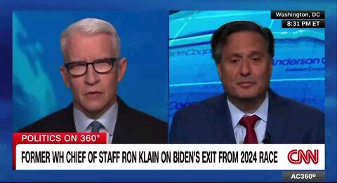 Ron Klain lying through his teeth