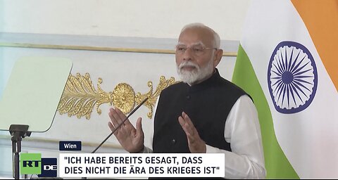 Modi in Österreich: "Ich habe bereits gesagt, dass dies nicht die Ära des Krieges ist"