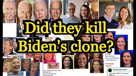 Did they kill Biden's clone.