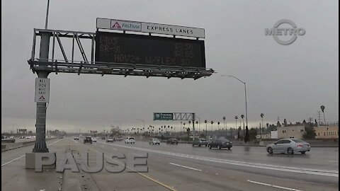 TMN | PAUSE – Harbor Freeway I-110 at Manchester Ave