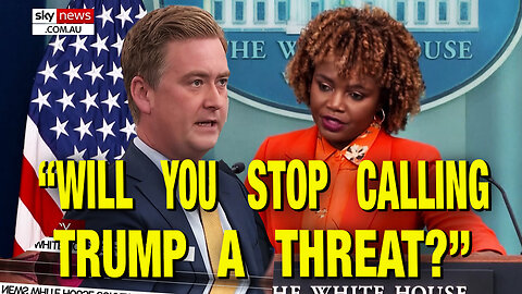 WH Spokesperson CONFRONTED Over Incendiary Anti-Trump Language!