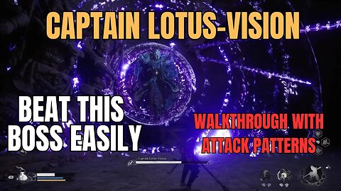 Captain Lotus-Vision Boss Fight, Black Myth Wukong