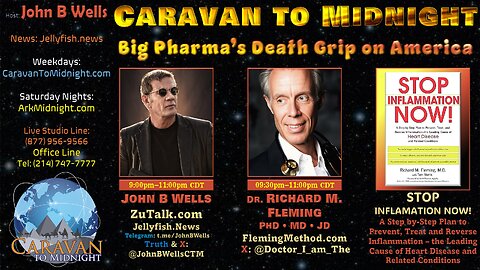 Big Pharma’s Death Grip on America - John B Wells LIVE