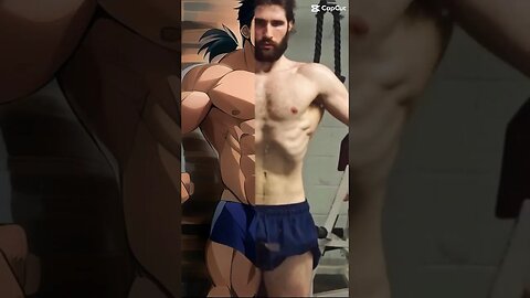 CHAD #shorts #chad #anime #cartoon #muscle #gym #bodybuilding #fitness #muscle #abs #capcut #ai #wow