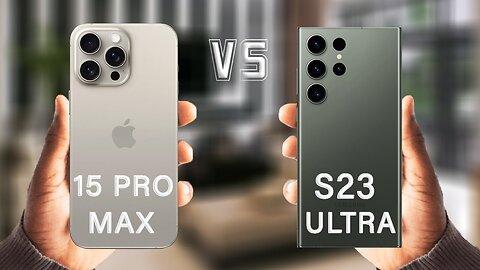 iPhone 15 Pro Max vs. Galaxy S23 Ultra Drop Test!