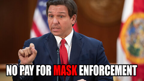 DeSantis to Take Pay from School Officials for Mandating Masks