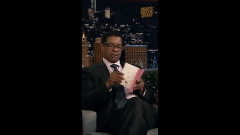 Funny moments with DENZEL WASHINGTON and Jimmy Fallon #motivation #denzelwashingtonquotes #mindset