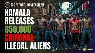 KAMALA RELEASES CRIMINAL ALIENS • ALEX JONES FIRE SALE * ERIC ADAMS INDICTMENT • 9pm ET