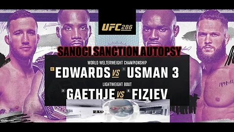 Sanoci Sanction Autopsy UFC 286