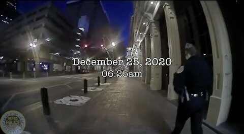 BodyCam Footage from Nashville Metro Police During Christmas Bombing