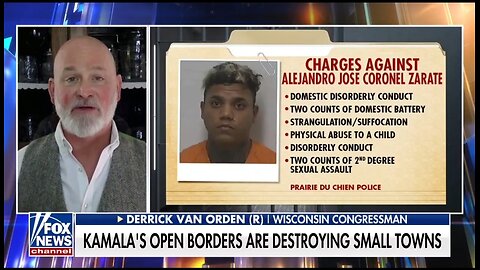 Kamala Is Putting Illegals Above Americans: Rep Derrick Van Orden