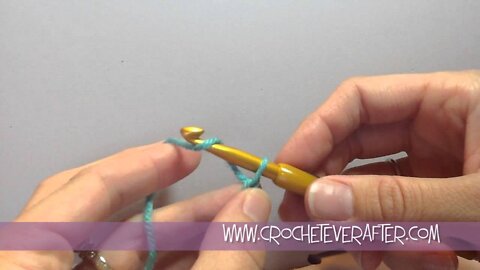 Foundation Chain Tutorial #1:How to Crochet an Even Foundation Chain