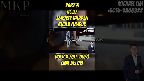 Part 3 Agile Embassy Garden, EPIC Living in KL #shorts #short #shortvideo #shortsvideo #shortsfeed