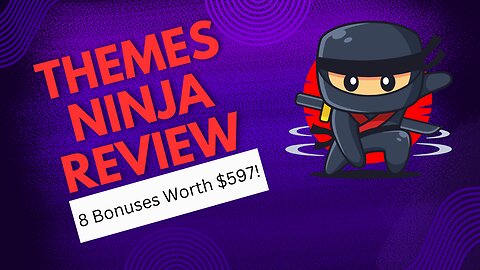 Themes Ninja Review 2024 + 8 Bonuses Worth $597!