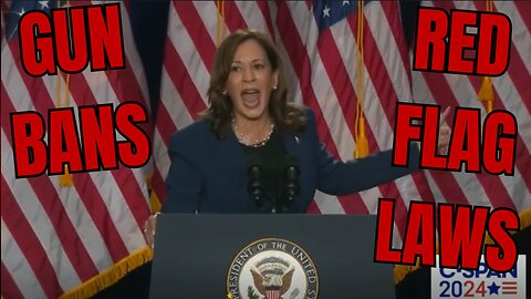 Kamala Harris - Gun Bans, Red Flags Laws + More... Just to Start With #trump #maga