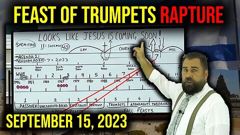 2 MONTHS AWAY?? Jesus is Coming VERY SOON?? Feast Of Trumpets Rapture September 15, 2023