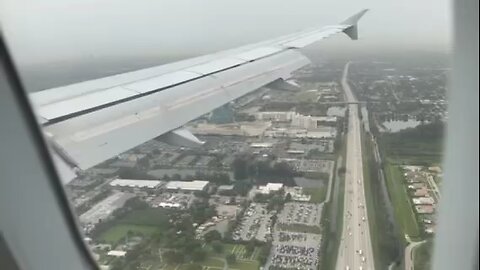 Landing in Fort Lauderdale airport