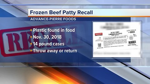 Recall: What's hiding in these frozen ready-to-eat beef patties