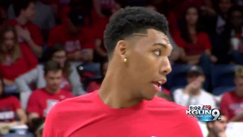 NCAA declares Arizona Wildcats Allonzo Trier ineligible after failed drug test