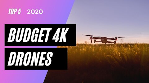 TOP 5 BEST 4K CAMERA DRONES of 2020