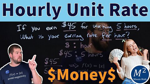 Calculating Wages: How to Determine Hourly Rates Using Unit Rates!