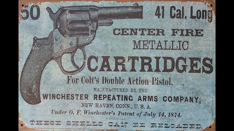 The .41 Colt Double Action (Colt DA-41 from 1895!!)